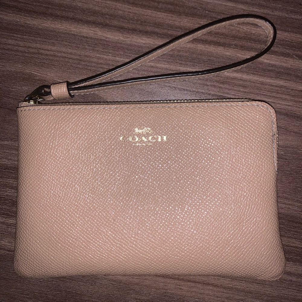 Authentic coach wristlet